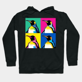 Emperor Penguin Pop Art Tee - Chic Antarctic Wildlife Hoodie